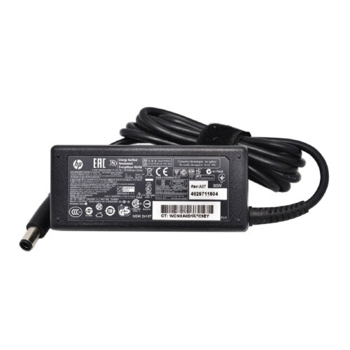 Cargador HP 65W Smart AC adapter (nPFC, Grey Tip, 7.4mm) (Nuevo)