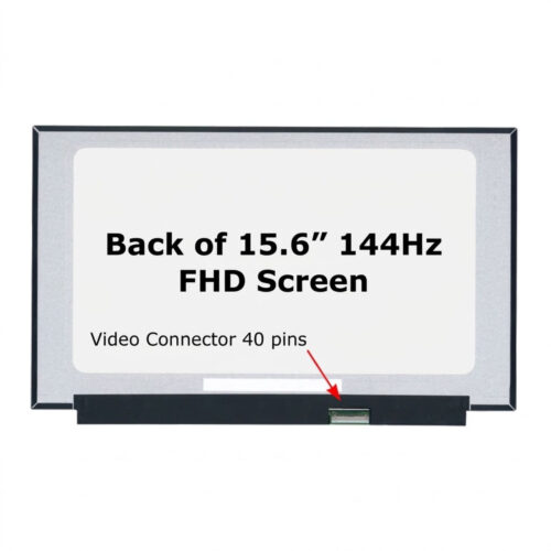 Pantalla HP 15.6" FHD Antirreflejo UWVA 144Hz para Notebook OMEN by HP 15-ek0000 (Nuevo)