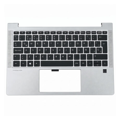 p-816799-161-1-81638355-6141-47ff-a8c5-acdecf67b554 Top Cover HP Teclado Español Plateado para Notebook 15-ac1xxla (Nuevo)