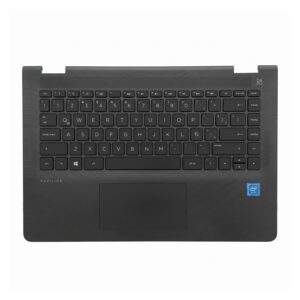 p-924117-161-1-427241f9-80c6-453e-83d6-d5204c1cc465 Top Cover HP Teclado Español Negro para Notebook Pavilion x360 14-ba (Nuevo)