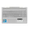 Top Cover HP Teclado Retroiluminado Español Plata para Notebook Pavilion 15-cc (Nuevo)