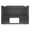 p-l16386-161-1-7425a140-b193-4793-9e0c-cc33cc790471 Top Cover HP Teclado Español Negro para Notebook Pavilion x360 14 G1 (Nuevo)