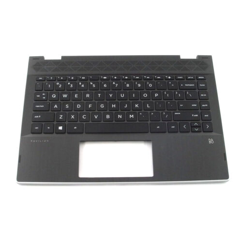 Top Cover HP Teclado Inglés Negro para Notebook Pavilion x360 14-cd 14m-cd 14t-cd (Nuevo)