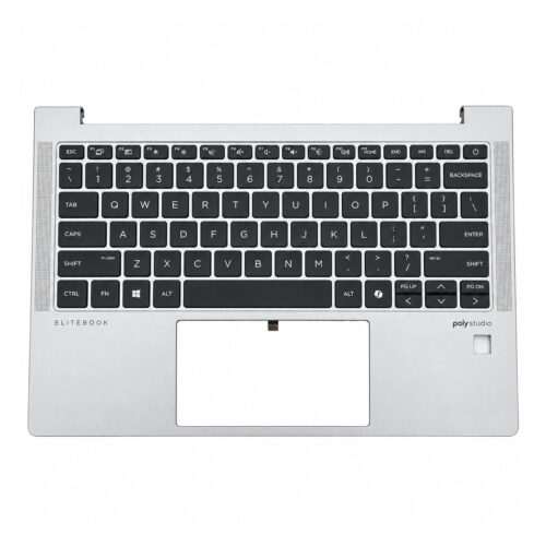 Top Cover HP Teclado Retroiluminado Español Plata para Notebook EliteBook 640 G11 (Nuevo)
